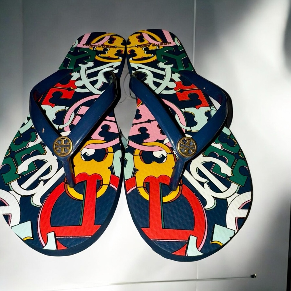 Tory Burch Multicolor Graphic Sandals